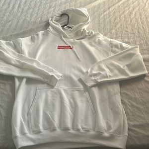 georgenotfound white hoodie, NEVER WORN